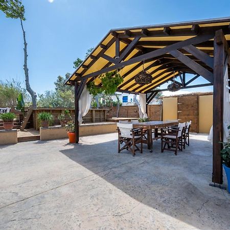 Selana House With Outdoor Pool Villa Masztihári Kültér fotó