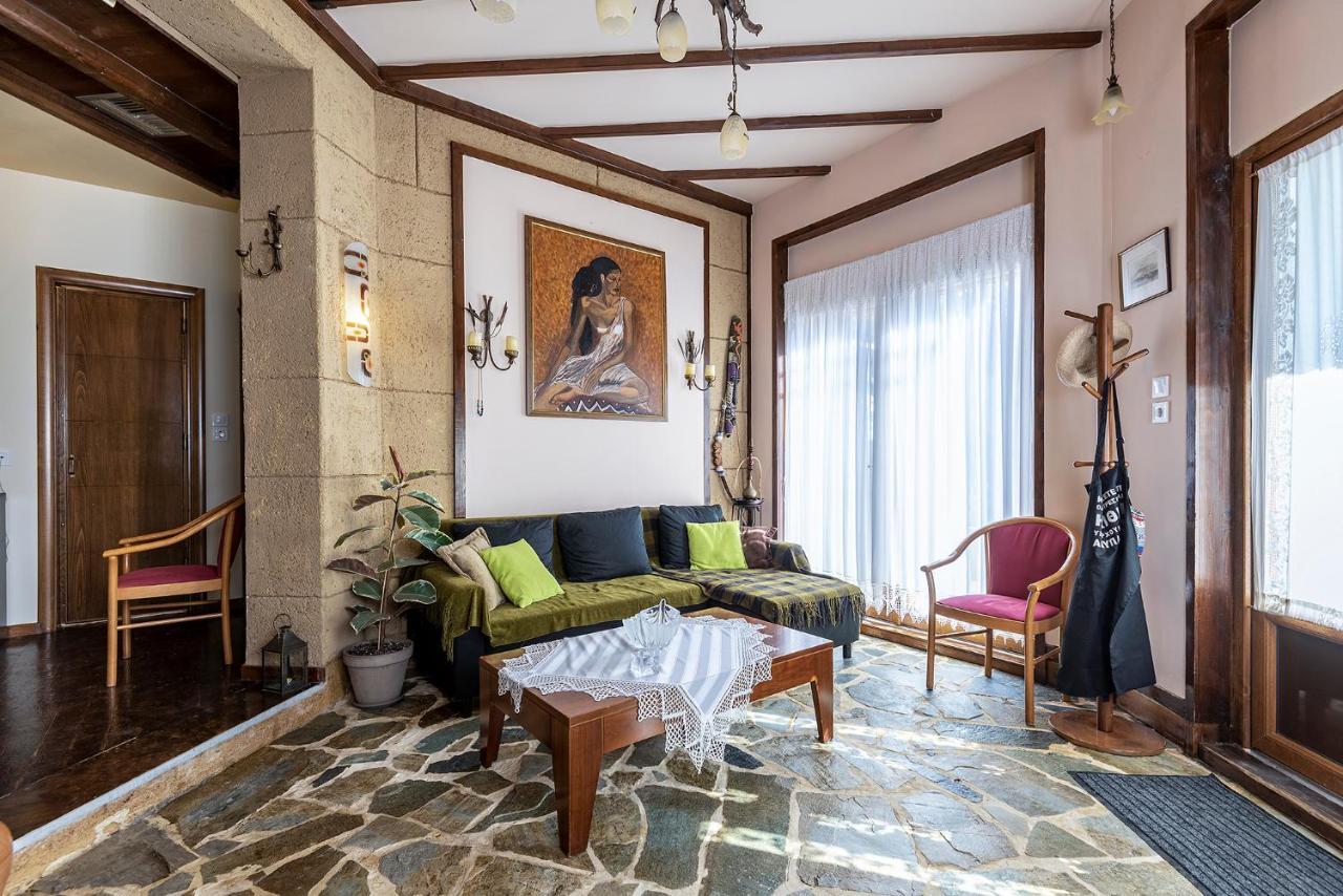 Selana House With Outdoor Pool Villa Masztihári Kültér fotó