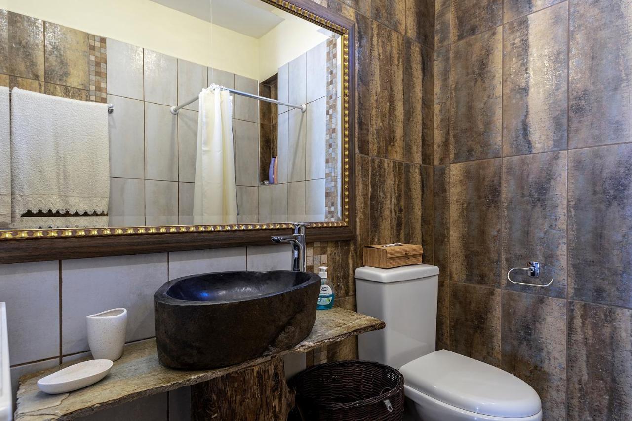 Selana House With Outdoor Pool Villa Masztihári Kültér fotó