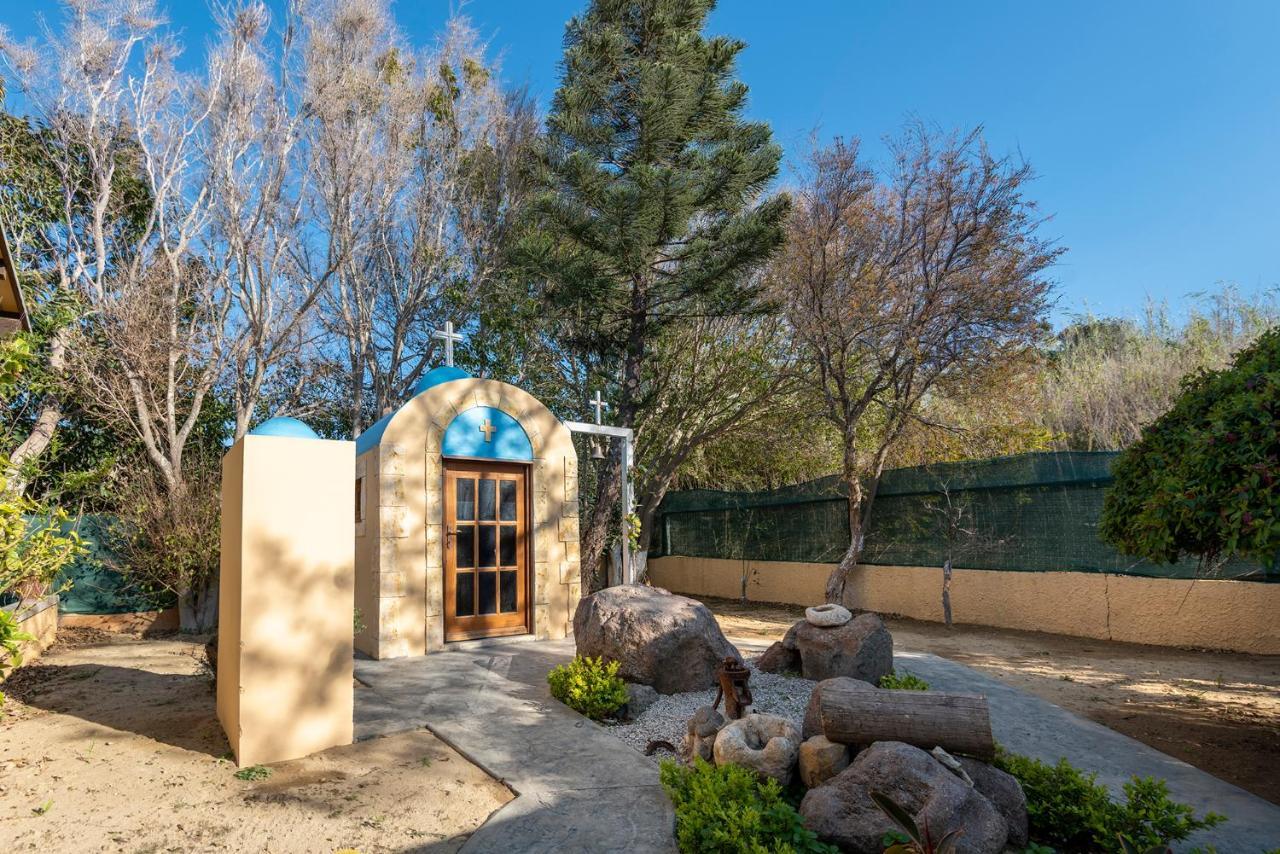 Selana House With Outdoor Pool Villa Masztihári Kültér fotó