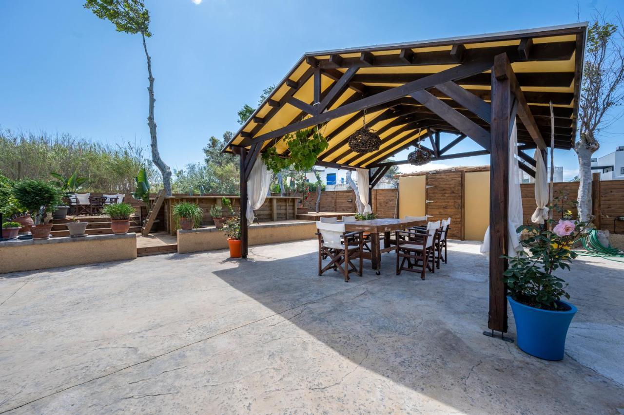 Selana House With Outdoor Pool Villa Masztihári Kültér fotó